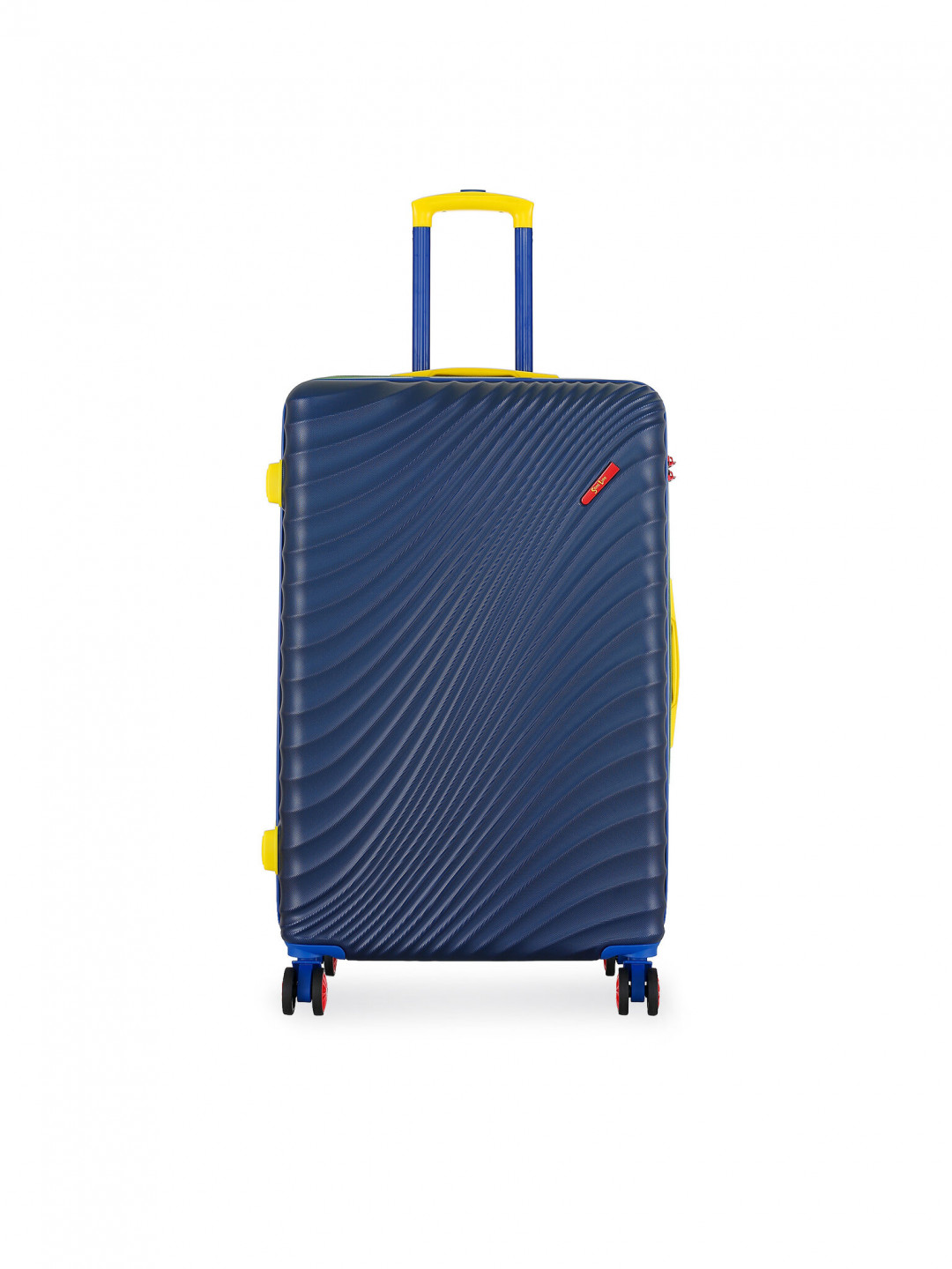 Semi Line Velký kufr T5937-3 Tmavomodrá